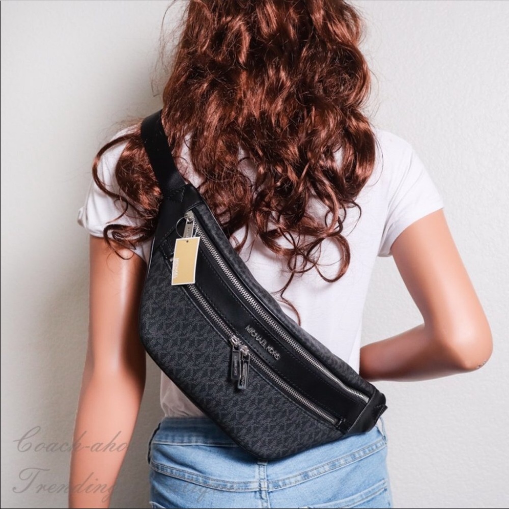 MK signature Kenly med. waist pack fanny belt bag